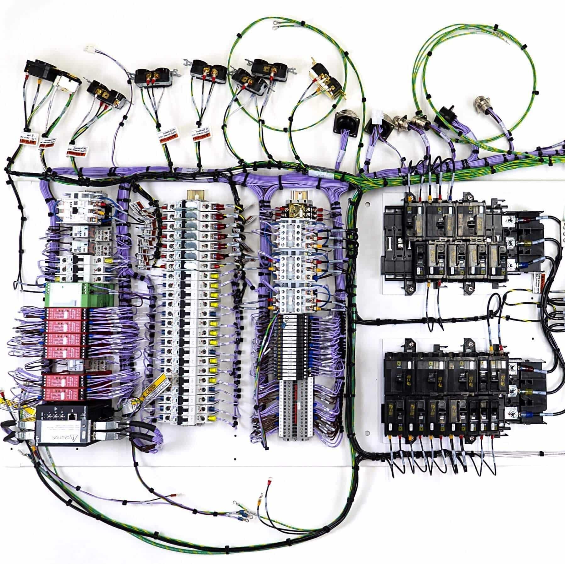 Industrial Control Panel Internal Sub-Assembly Industrial Control Panel Internal Sub-Assembly